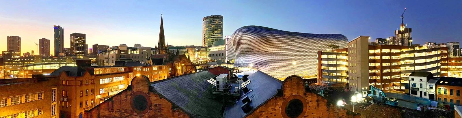Birmingham skyline from Digbeth